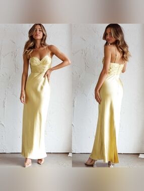 Selfie Leslie | Dresses | Saints Secrets Cipriana Backless Halter Maxi Dress  Blue M | Poshmark